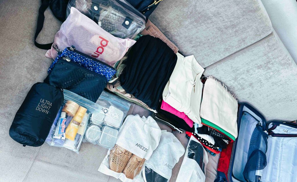 Dicas para uma mala de viagem prática
