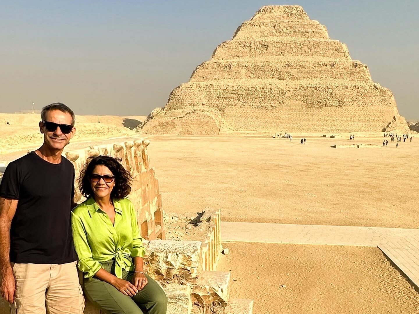 Pirâmide Escalonada de Djoser no Egito