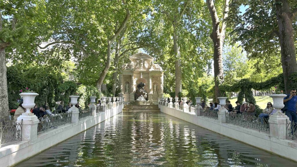 Fonte Médici, no Jardim de Luxemburgo
