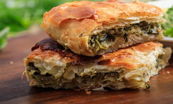 Burek, comida típica dos países bálcãs