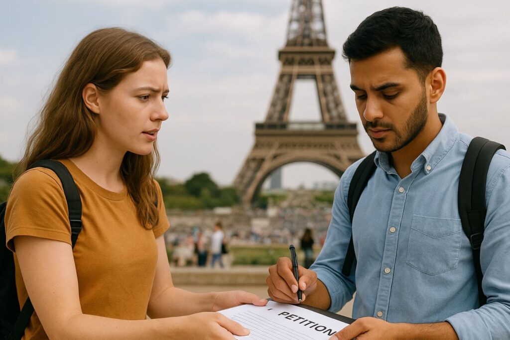 Golpe do abaixo assinado falso