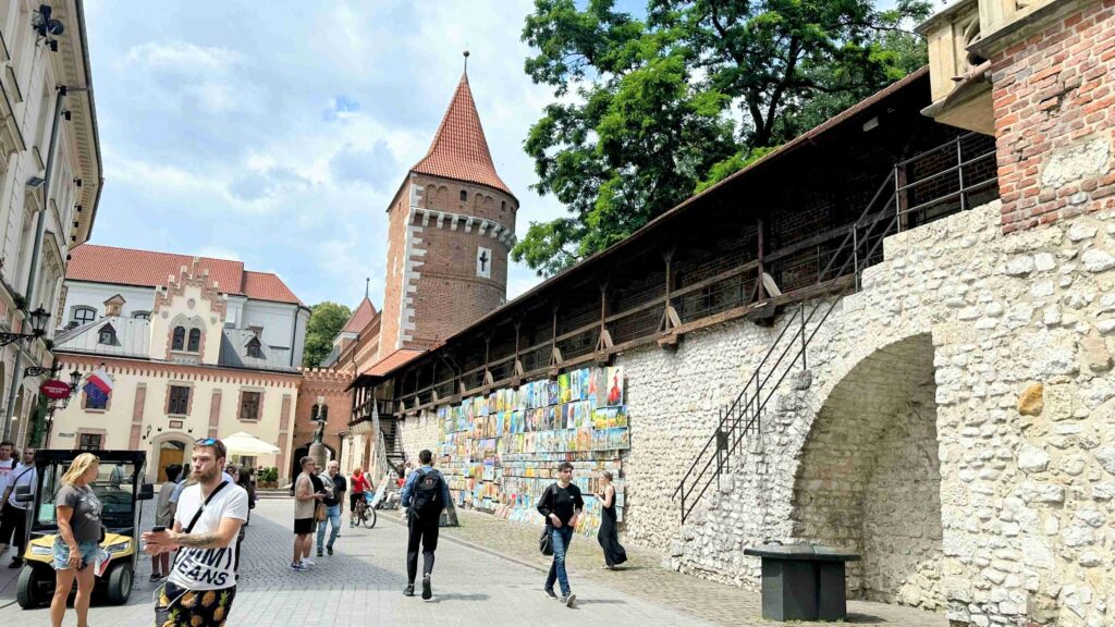 St. Florian’s Gate Cracóvia Polônia