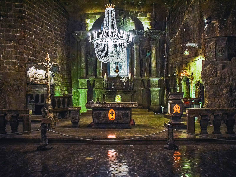 Mina de Sal de Wieliczka Polônia