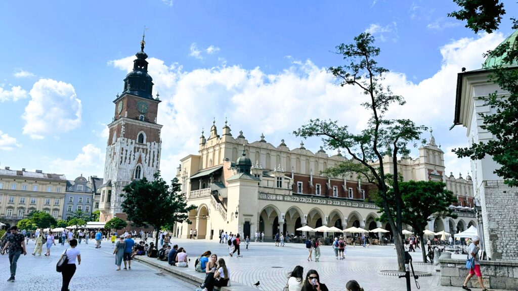 Torre da prefeitura Cracóvia